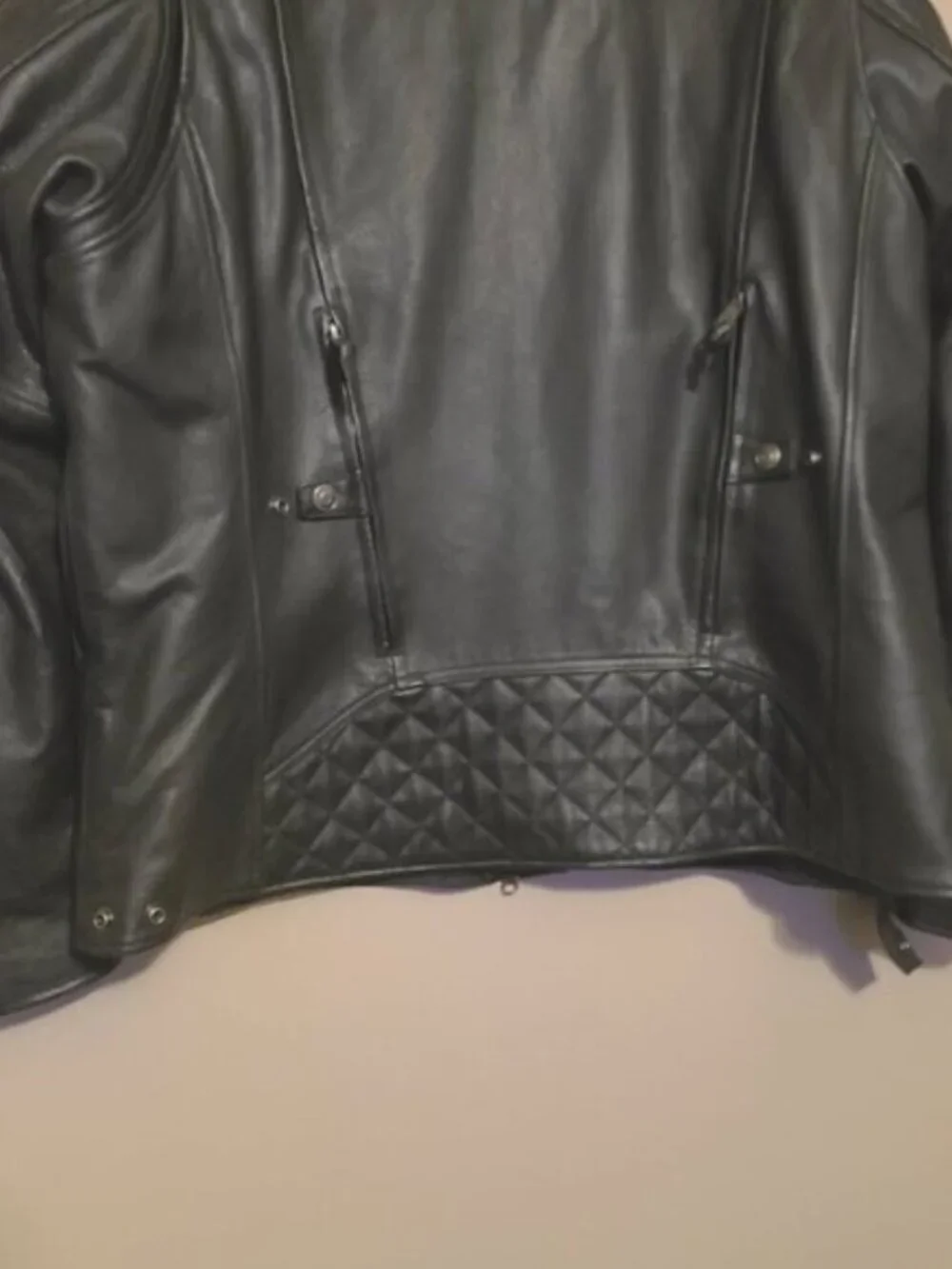 Harley-Davidson Vanocker Waterproof H-D Triple Vent System Leather Jacket (2XL)
